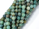 Chrysocolla-Natural , 8mm Round Beads-Gems: Round & Faceted-BeadXpert