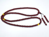 Blood Amber Resin, 8mm(5.8mm) Round Beads, 33 Inch, Approx 108 beads-Gems: Round & Faceted-BeadXpert