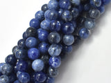 Sodalite Beads, Round, 10mm-BeadXpert