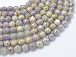 Mystic Coated Lavender Amethyst, 8mm Faceted-Gems: Round & Faceted-BeadXpert