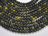 Tibetan Jade, Medicine King Stone, 8mm (8.6mm)-Gems: Round & Faceted-BeadXpert