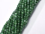 Malaysia Jade - Green, White, 4mm (4.5mm), Round-BeadXpert