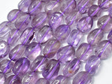 Amethyst, Light Purple, 8x12mm Nugget Beads, 15.5 Inch-Gems: Nugget,Chips,Drop-BeadXpert