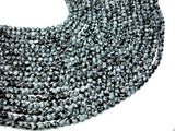 Snowflake Obsidian Beads, Round, 6mm-BeadXpert