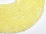 Jade - Lemon, 6mm (6.3mm) Round-Gems: Round & Faceted-BeadXpert
