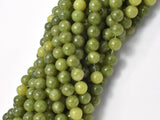 Canadian Jade Beads, 6mm Round Beads-Gems: Round & Faceted-BeadXpert