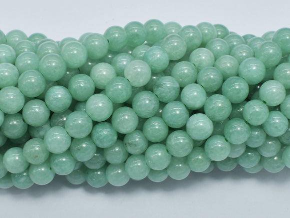 Malaysia Jade Beads- Green, Burma Jade Color, 6mm, Round-BeadXpert