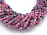 Ruby and Blue Sapphire Beads, 3mm-3.5mm Micro Faceted-Gems: Round & Faceted-BeadXpert