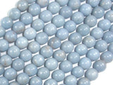 Angelite, 8mm Round Beads-Gems: Round & Faceted-BeadXpert