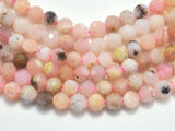 Pink Opal Beads, 3.4mm Micro Faceted-Gems: Round & Faceted-BeadXpert
