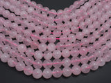 Rose Quartz Beads, Round, 12 mm-Gems: Round & Faceted-BeadXpert