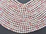 Pink Opal, 8mm(8.3mm) Round Beads, 15.5 Inch-Gems: Round & Faceted-BeadXpert