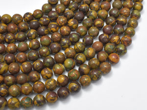 Candy Jasper Beads, 8mm (8.4mm), Round, 15.5 Inch-BeadXpert