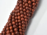 Rosewood Beads, 6mm Round Beads-Wood-BeadXpert