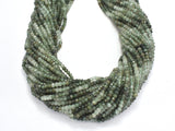 Green Rutilated Quartz Beads, 2.8x3.9mm Micro Faceted Rondelle-Gems:Assorted Shape-BeadXpert