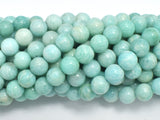 Russian Amazonite Beads, 8mm Round Beads-Gems: Round & Faceted-BeadXpert