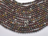 Artistic Jasper Beads, 6mm (6.3mm), Round-Gems: Round & Faceted-BeadXpert