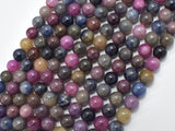 Ruby Sapphire Beads, 7mm (7.4mm) Round-Gems: Round & Faceted-BeadXpert