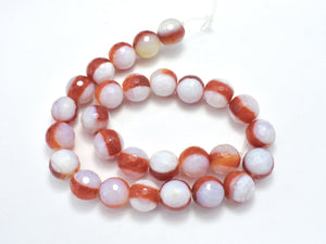 AGATE BEADS, 14MM FACETED ROUND-Agate: Round & Faceted-BeadXpert