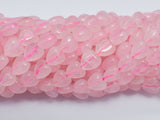 Rose Quartz 8mm Heart Beads-BeadXpert