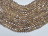 Gray Moonstone Beads, 6mm, Round Beads-BeadXpert