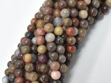 Petrified Wood, 6mm (6.3mm) Round Beads-Gems: Round & Faceted-BeadXpert
