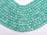 Amazonite-Green 8mm Round Beads, 15.5 Inch-BeadXpert