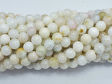 White Rainbow Moonstone 6mm Round-BeadXpert