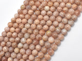 Sunstone Beads, Round, 6mm-BeadXpert