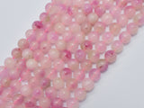 Jade - Pink 8mm Round Beads-BeadXpert