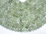 Green Rutilated Quartz Beads, 10mm Round Beads-Gems: Round & Faceted-BeadXpert