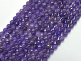 Amethyst, 6mm, Faceted Round-BeadXpert