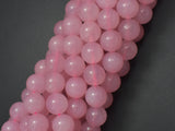 Rose Quartz Beads, 10mm (10.4mm) Round Beads-Gems: Round & Faceted-BeadXpert