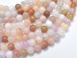 Jade - Multicolor, 8mm Round-Gems: Round & Faceted-BeadXpert