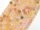 Hematoid Quartz, 6mm (6.5mm) Round-Gems: Round & Faceted-BeadXpert