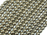 Hematite Beads- Light Gold, 6mm Round Beads-Gems: Round & Faceted-BeadXpert