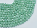 Malaysia Jade Beads- Green, Burma Jade Color, 6mm, Round-BeadXpert