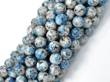 K2 Jasper, 8mm (8.4mm) Round Beads-Gems: Round & Faceted-BeadXpert