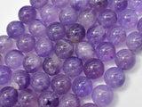 Amethyst, 10mm (10.2mm) Round Beads, 15.5 Inch, Full strand-Gems: Round & Faceted-BeadXpert