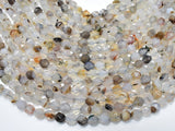 Agate Beads, 8mm Star Cut Faceted Round-Gems: Round & Faceted-BeadXpert