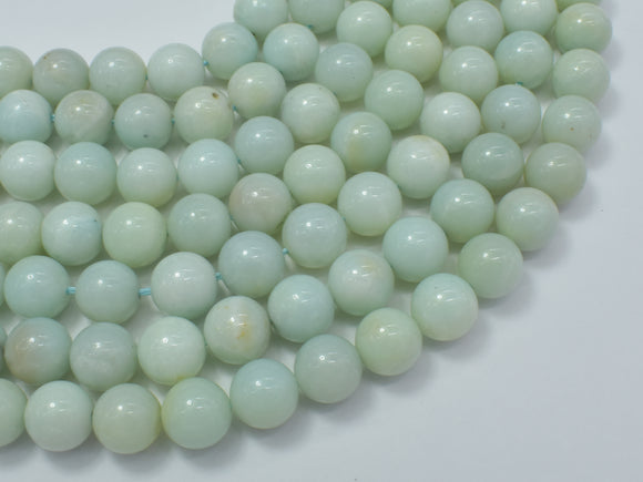 Amazonite Beads, Round, 10mm, 15.5 Inch-Gems: Round & Faceted-BeadXpert