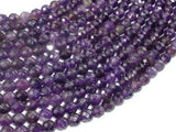 Amethyst, 6mm Faceted Round-Gems: Round & Faceted-BeadXpert