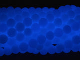 Glow in The Dark Beads-Blue, Luminous Stone, 8mm Round-Gems: Round & Faceted-BeadXpert