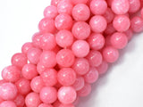 Jade Beads-Pink, 10mm Round Beads-Gems: Round & Faceted-BeadXpert