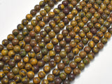 Candy Jasper Beads, 6mm (6.5mm), Round, 15 Inch-BeadXpert