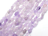 Lavender Amethyst, 6x8mm Nugget Beads, 15.5 Inch-BeadXpert