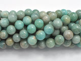 Russian Amazonite Beads, 10mm Round-Gems: Round & Faceted-BeadXpert