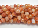 Natural Banded Agate, Striped Agate, 10mm-Gems: Round & Faceted-BeadXpert