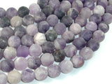 Matte Amethyst Beads, 12mm Round Beads-Gems: Round & Faceted-BeadXpert