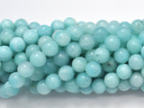 Amazonite Beads, 8mm (8.5mm)-Gems: Round & Faceted-BeadXpert